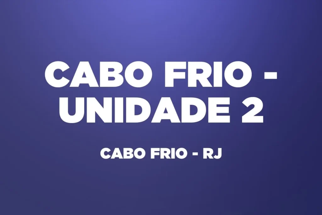 cabo frio unidade 2